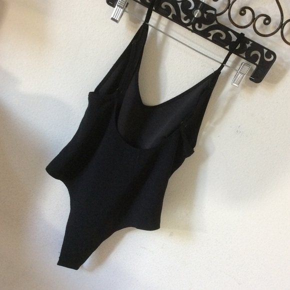 Polly Basic Black Leotard - Picture 8 of 9